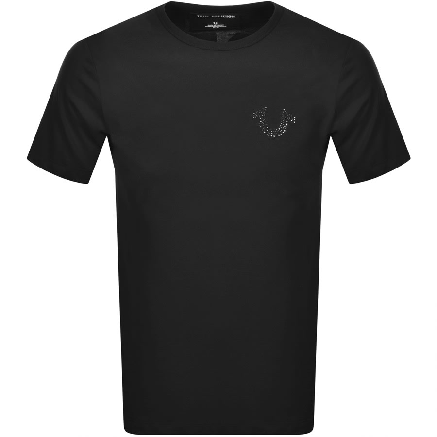 Alternative Image for ProductTrue Religion R Stones Logo T Shirt Black1